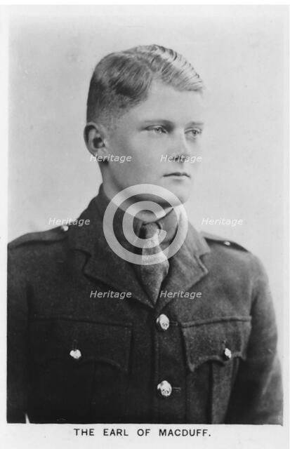 'The Earl of Macduff', 1937. Artist: Unknown.