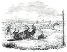 The Earl of Wilton's fall, 1844. Creator: Unknown
