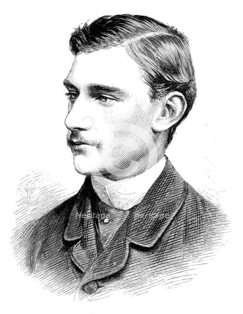 The Earl of Yarborough, seconder of the address in the House of Lords, 1881. Creator: Unknown.