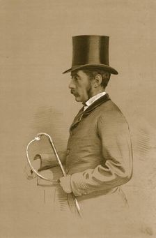 The Earl of Zetland 1879. Creator: Vincent Brooks Day & Son