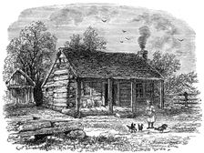 The early home of Abraham Lincoln, Gentryville, Indiana, 19th century