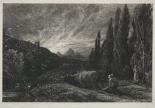 The Early Plowman. Creator: Samuel Palmer (British, 1805-1881)