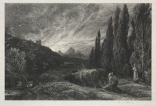 The Early Plowman. Creator: Samuel Palmer (British, 1805-1881)