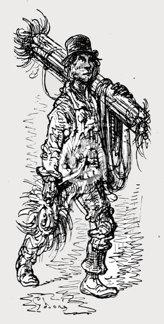 'The Early Riser', 1872.  Creator: Gustave Doré.