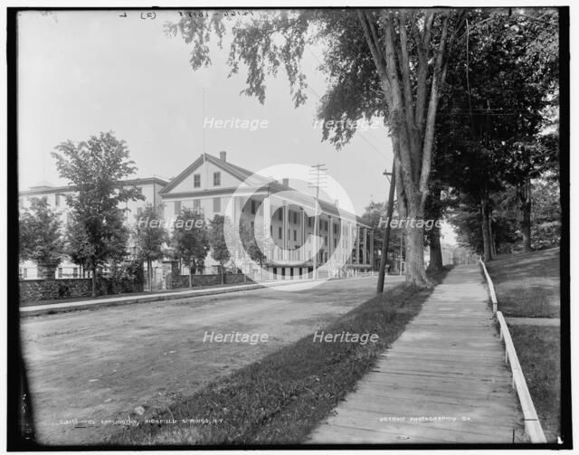 The Earlington, Richfield Springs, N.Y., between 1890 and 1901. Creator: Unknown.
