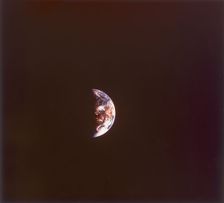 The earth from space, 1968. Creator: Unknown