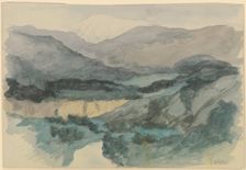 The Earth Pillars by the Schalderer Bach near Vahrn, 1878. Creator: Louis Eysen