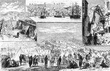 The Earthquakes in Asia Minor: sketches in the villages destroyed, 1883. Creator: Unknown