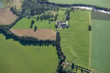 The earthwork remains of East Tanfield deserted medieval village, North Yorkshire, 2023. Creator: Robyn Andrews