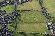 The earthwork remains of the shrunken medieval village of Theddingworth, Leicestershire, 2022. Creator: Damian Grady