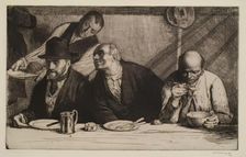 The Eating House, 1903. Creator: William Strang