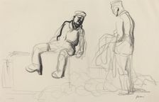 The Economic Withdrawal, c. 1914/1919. Creator: Jean Louis Forain
