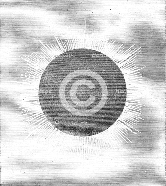 The Eclipse of the Sun, 1871. Creator: Unknown.