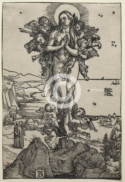 The Ecstasy of Mary Magdalene, 1501-1504. Creator: Albrecht Dürer (German, 1471-1528).