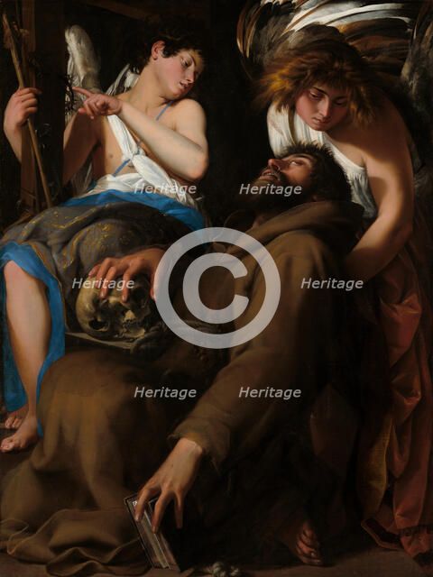 The Ecstasy of Saint Francis, 1601. Creator: Giovanni Baglione.