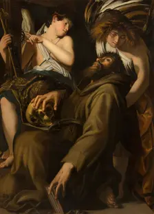 The Ecstasy of Saint Francis, 1601. Creator: Giovanni Baglione
