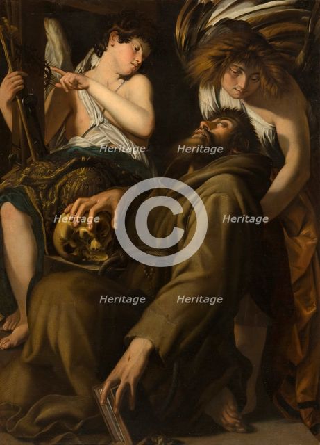 The Ecstasy of Saint Francis, 1601. Creator: Giovanni Baglione.