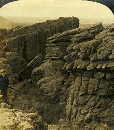 The Edge of Wonderland, Grampians, Victoria, Australia... 1908. Creator: George Rose