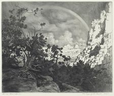 The Edge of the Desert, Arizona, c. 1926. Creator: George Elbert Burr