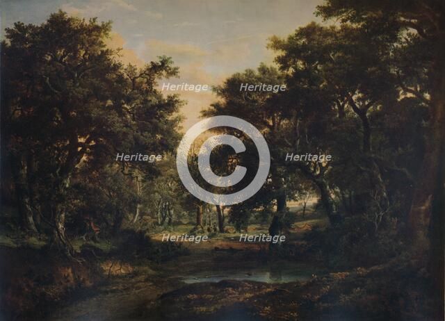 'The Edge of the Wood', c1824. Artist: Patrick Nasmyth.