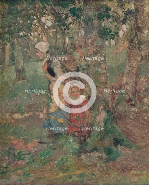 'The Edge of the Wood', c1916. Artist: William Hanna Clarke.