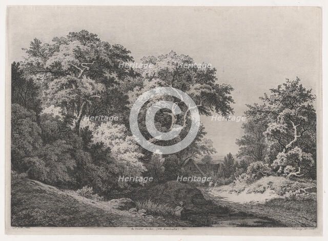 The Edge of the Woods, near Rambouillet, 1860. Creator: Eugene Blery.