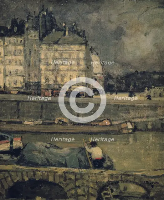 'The Edges of the Seine, Paris', (1880-1924?). Artist: James Wilson Morrice