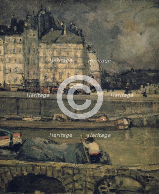 'The Edges of the Seine, Paris', (1880-1924?). Artist: James Wilson Morrice