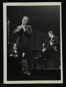 The Eddie Condon All Stars in concert, Colston Hall, Bristol, 1957. Creator: Denis Williams