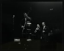 The Eddie Condon All Stars on stage at Colston Hall, Bristol, 1957. Creator: Denis Williams