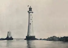 The Eddystone Lightstone - Showing the Rocks 1895