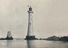 The Eddystone Lightstone - Showing the Rocks 1895