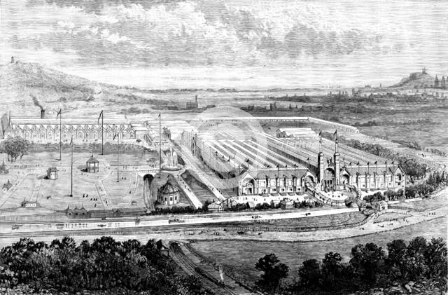 The Edinburgh International Exhibition buildings, 1890. Creator: Unknown.