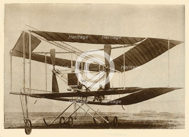 The Edwards Rhomboidal biplane, c1911, (1935). Creator: Unknown.