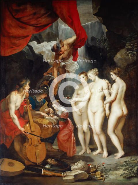 The Education of the Princess. (The Marie de' Medici Cycle). Artist: Rubens, Pieter Paul (1577-1640)
