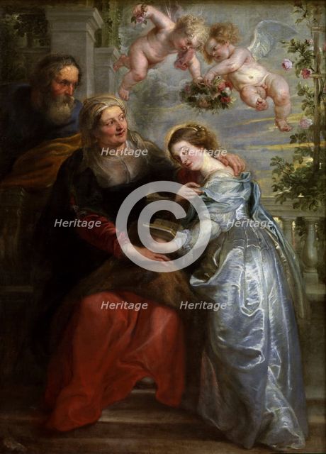 The Education of the Virgin, 1630-1635. Creator: Peter Paul Rubens.