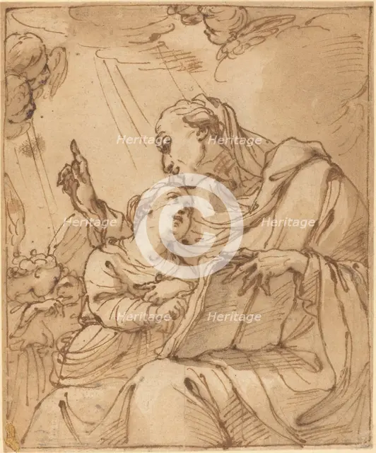 The Education of the Virgin. Creator: Ubaldo Gandolfi.