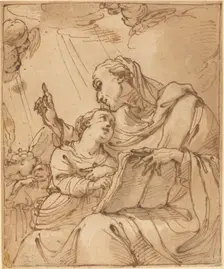 The Education of the Virgin. Creator: Ubaldo Gandolfi