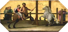 The Education of Achilles: The Riding Lesson 17th century. Artist: Jean-Baptiste de Champaigne