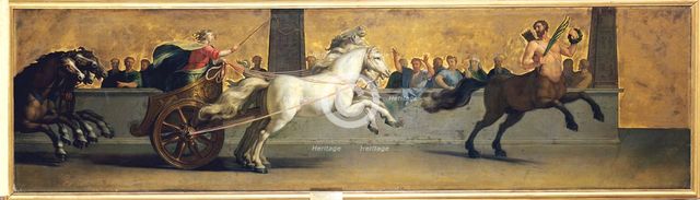 'The Education of Achilles: Chariot Racing', mid-late 17th century. Artist: Jean-Baptiste de Champaigne