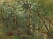 The Eel Gatherers, 1860/1865. Creator: Jean-Baptiste-Camille Corot
