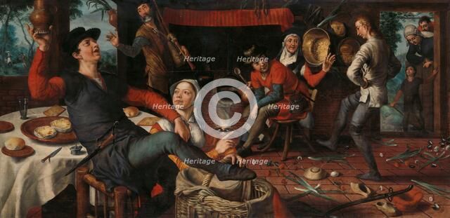 The Egg Dance, 1552. Creator: Pieter Aertsen.