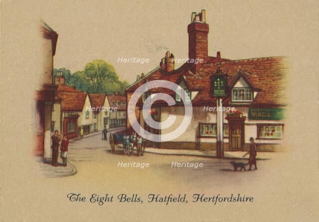 'The Eight Bells, Hatfield, Hertfordshire', 1939. Artist: Unknown.