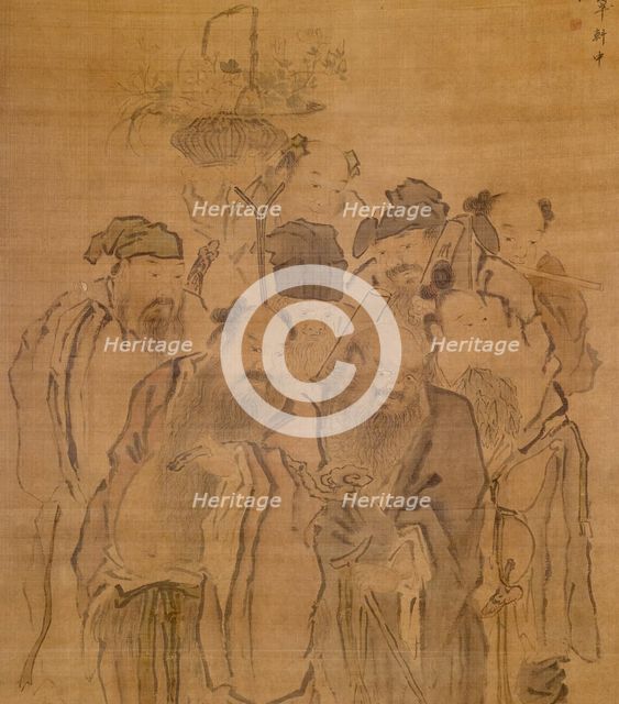 The Eight Immortals, 1813. Creator: Zhu Wenxin.