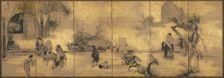 The Eight Immortals of the Wine Cup, later 1700s. Creator: Soga Shohaku (Japanese, 1730-1781)