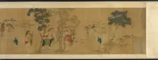 The Eighteen Scholars at a Literary Gathering, Ming or Qing dynasty, 17th century. Creator: Unknown