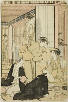 The Eighth Month, from the series "Twelve Months in the South (Minami juni ko)", c. 1784. Creator: Torii Kiyonaga