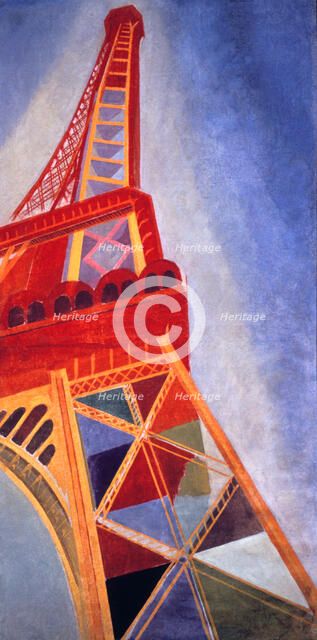 'The Eiffel Tower', 1926. Artist: Robert Delaunay