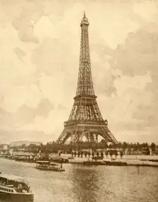 The Eiffel Tower c1930. Creator: Unknown