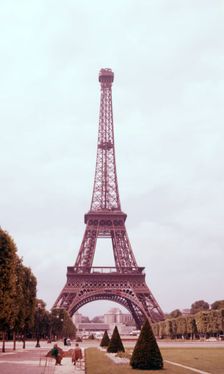 The Eiffel Tower, Paris, France, c1955. Creator: Arthur Charles Kirby Ware